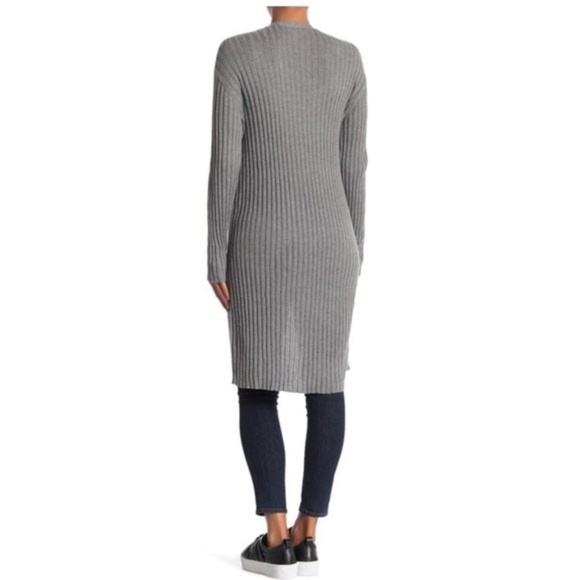 Abound Long Ribbed Construction Cardigan - Picture 2 of 7
